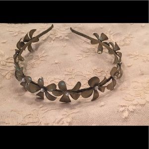 COPY - Anthropologie metal flower headband